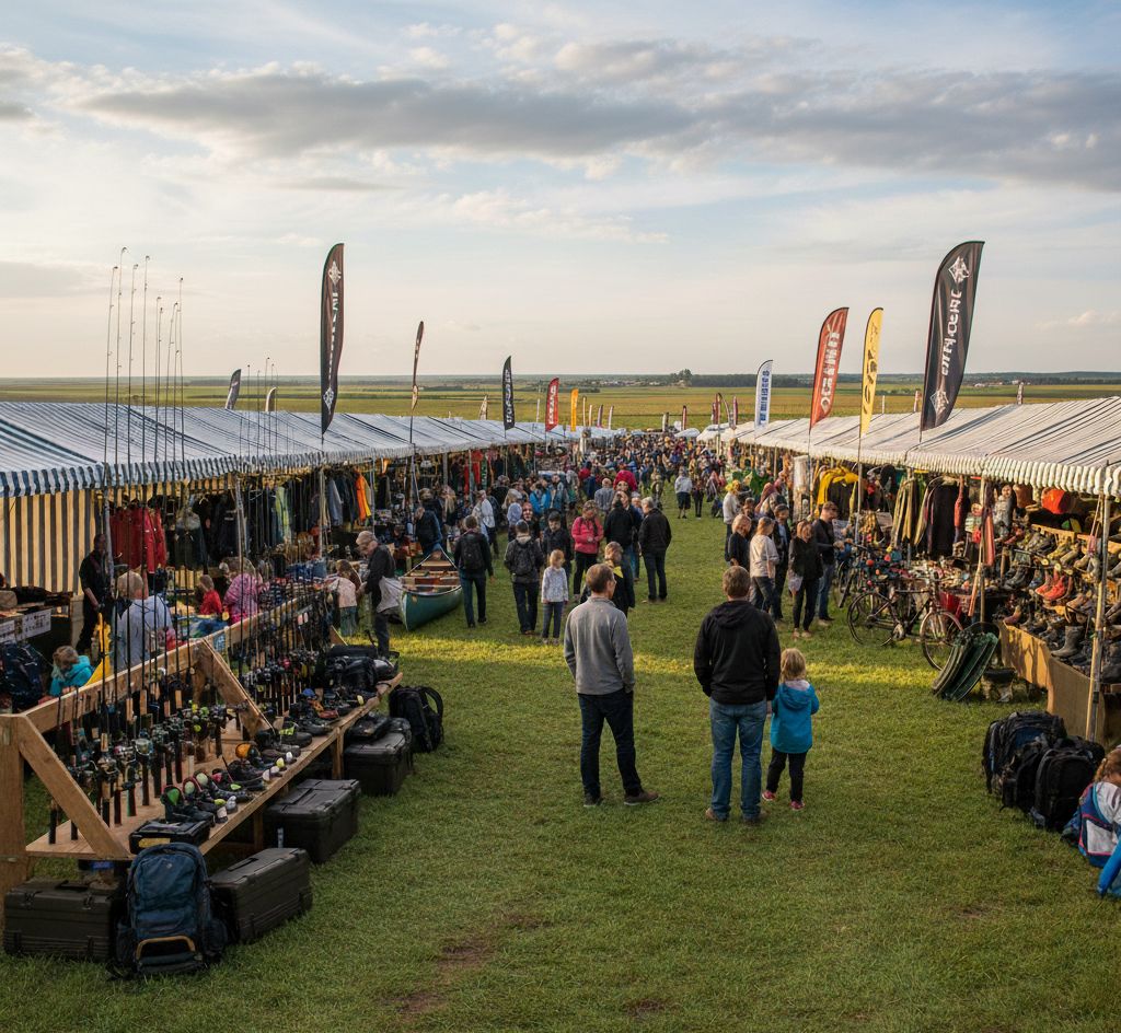 Attendees at the Midwest Outdoor Show